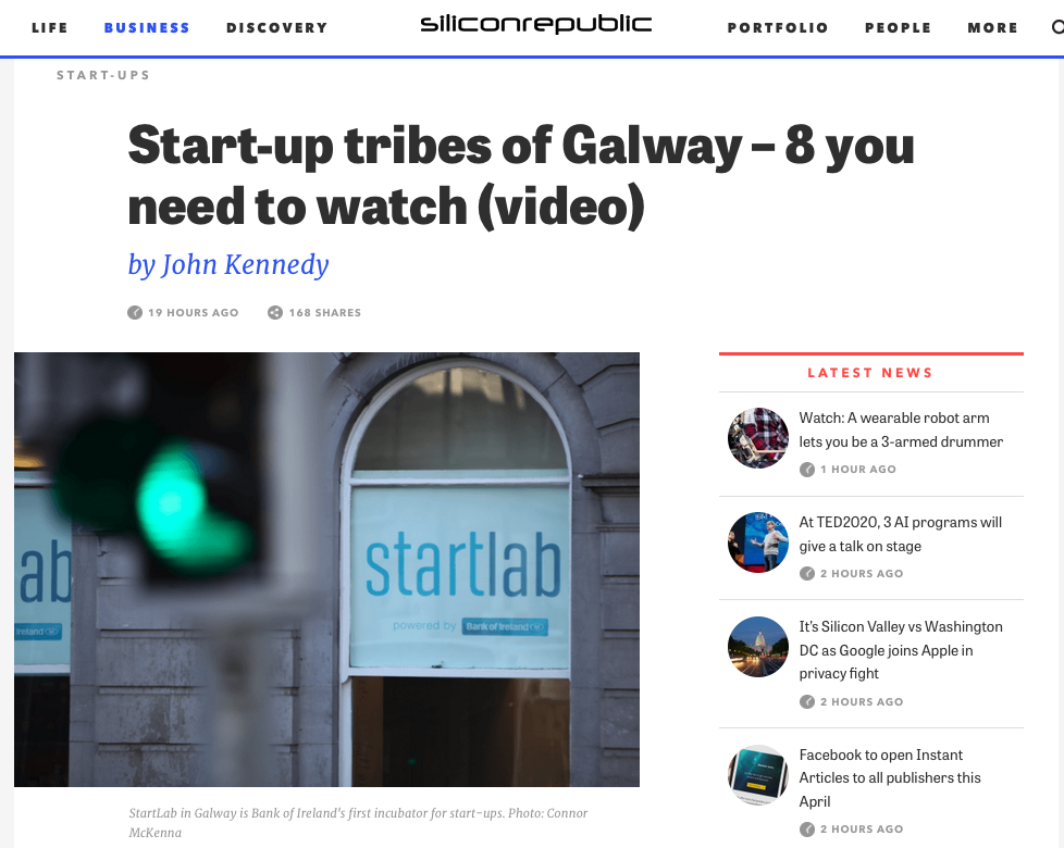 startlab in Silicon Republic